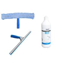 意大利CT施达专业型转向玻璃刮 铝伸缩杆双面窗户刮水清洁擦窗器 35cm专业性玻璃刮+35cm涂水器+玻璃水