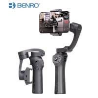 百诺(BENRO) P1折叠口袋手机手持稳定器 拍摄视频摄像防抖GOPRO三轴云台