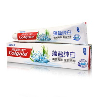 高露洁自然珍萃藻盐纯白牙膏120克1X48