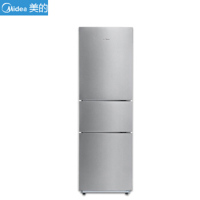 美的(Midea)冰箱 BCD-220TM 220升三开门电冰箱家用节能保鲜三门式小冰箱 星际银