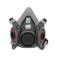 3M6200套装防毒面具(6003*2防有机气体、电焊烟滤盒及相应的预过滤棉盖、预过滤棉)