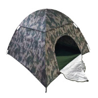 英飞力07数码迷彩单兵帐篷 迷彩单人帐篷迷彩帐篷 双人款 2米长X1.5米宽