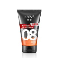 韩束(Kans)男士劲能活肤洁面啫喱(08)100ml 深层洁面洗面奶 各种肤质 男