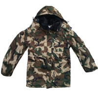 英飞力 正品配发16新式消防作训迷彩大衣冬季迷彩加厚防寒棉大衣作训大衣 荒漠迷彩