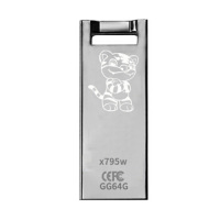 惠普(HP) x795w 16G u盘刻字创意纪念展会企业logo个性化自定义金属U盘定制 惠普HP