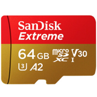 闪迪(SanDisk)TF卡至尊移动MicroSDXC UHS-IA2 64GB 读速160MB/s 写速60MB