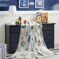 水星家纺千叶物语法兰绒毯