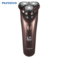 飞科(FLYCO)电动剃须刀FS311 充插两用全身水洗智能电量显示全球电压快充双环浮动贴面旋转式刮胡刀