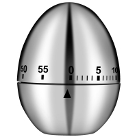 美之扣jsq1不锈钢鸡蛋计时器厨房计时器机械学生不锈钢定时器闹钟烘焙提醒器记时器家用倒计时器番茄钟其他厨房小工具