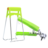 美之扣pj3盘夹两件套防烫夹取碗取盘提盘器 厨房夹子盘子砂锅蒸菜夹子不锈钢防滑家用夹碗器[2件套]塑料 厨房工具