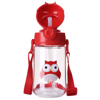 face儿童水杯小学生吸管杯子防摔幼儿园可爱卡通宝宝夏季便携水壶