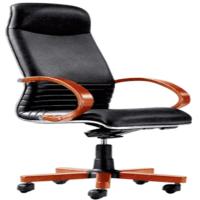 标灿办公家具老板椅可趟舒适电脑椅子家用会议弓形椅升降转椅升级款