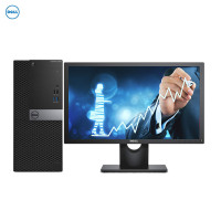 戴尔(DELL)Optiplex3050MT台式电脑 21.5寸显示器( i5-7500 8G 1T 集显 DVD刻录 win10)
