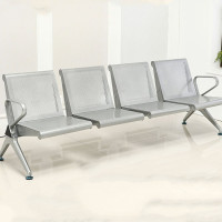 HiBoss YC 排椅长椅四人位公共椅机场椅候诊椅银行等候椅