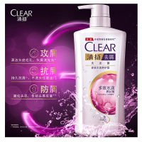 清扬 去屑多效水润养护型 洗发露 750ml(计价单位:瓶)