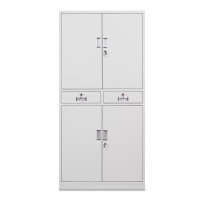 凤匮胜麟 铁二斗文件柜 1850*860*360 WGZ-1 铁皮文件柜 企业定制