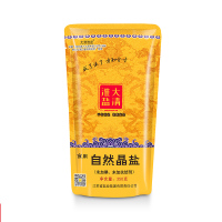 大清淮盐自然晶盐未加碘350g