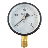 四方 YC 压力表Y100 0~1.6 气压表水压表真空表锅炉仪表