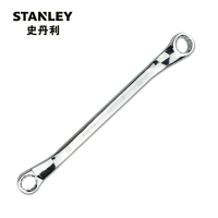 史丹利(STANLEY) 93-911-1-23 公制精抛光45°角双梅花扳手24x27mm