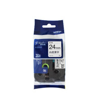 兄弟 GX TZe-251 24mm 白底黑字