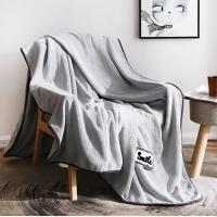 [苏宁自营]梦洁 JT-1107/0600 150*200cm 简欧除湿毛毯 条