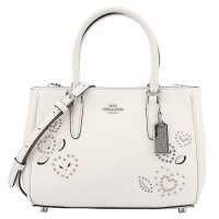 COACH 蔻驰 奢侈品 欧美时尚女士手提包白色皮革手拿单肩斜挎杀手包