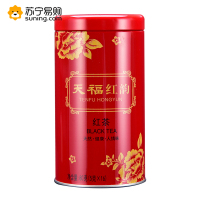 天福茗茶 红韵红茶 正山红茶 武夷山茶叶 小叶种红茶 特产茶 80G-M7