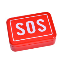 (防风防汛)2019新品上新新品 兵行者户外野外救援工具盒SOS生存盒自救急救装备盒线锯指南针 口哨 工具钳 户 bd