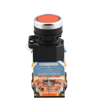 德力西 按钮 按钮,绿 LAY8E-11D AC 220V 绿 交流