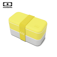法国(monbento )原创饭盒MB Original 原创双层日式分隔便当盒上班族饭盒可微波炉加热保鲜餐盒