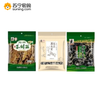塞翁福干货组合(茶树菇150g、猴头菇100g、香菇150g、东北黑木耳108g、雪花银耳130g、无根木耳150g)