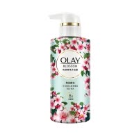 玉兰油OLAY 花漾香氛小花瓶沐浴露和风樱花300g 日式樱花+香草香氛 b3烟酰胺