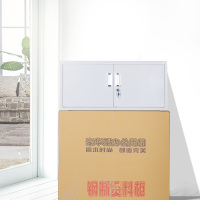 [田珍]办公室铁皮柜 矮柜 加厚 单节文件柜 资料柜小柜子矮柜档案资料柜 带锁员工钢制文 件柜