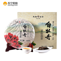 天福茗茶 白牡丹白茶 福鼎白茶 福建特产白茶 饼茶340克-M3