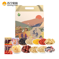 禾煜-煜见芳华官方礼盒3585g 大肉粽蛋黄鲜肉粽熟咸蛋黑豆血糯米粥料黑木耳枣糯银耳玉米渣百合干高粱米燕麦片米仁枸杞SZ