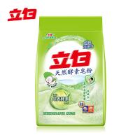 立白 天然酵素皂粉高效去渍双效合一含丹麦酵素 1200g*6袋