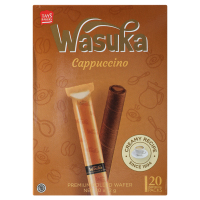 哇酥咔(WASUKA)卡布奇诺味爆浆威化卷240g