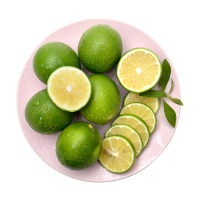 海南新鲜青柠檬5斤 单果80g以上 新鲜水果酸甜可口