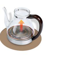 格来德(Grelide)自动上水电热水壶玻璃茶具保温煮茶器 WKF-308ET 格莱德电热水壶