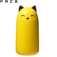 Face保温杯 FB005-YC2 黄色300ml 女生儿童学生通用316不锈钢保温杯 耳朵可折叠 少女心可爱创意水杯子