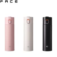 Face智能保温杯 FB103-BS 白色 450ml 男女士学生通用个性简约杯子 304不锈钢 时尚创意潮流便携水杯