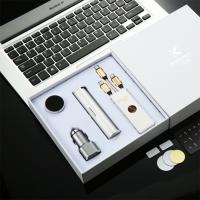 十足酷 高端车用四件套装停车牌 磁铁支架 车充 充电线 一拖三充电线 双USB输出车充