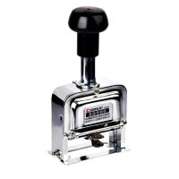 齐心 B3906 耐用精钢自动号码机(6位)自动号码机6位 镍