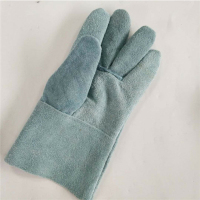 [苏宁自营]单层短五指电焊手套手部防护 焊接用非一次性防高温手套