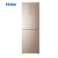 海尔(Haier) 冰箱小型双门269升风冷无霜电冰箱家用冰箱BCD-269WDGB 金色