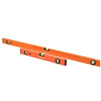 钢盾 水平尺铝合金三水泡盒式水平尺测量450-1200mm S078118尺子 S078148 120厘米