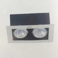 欧普照明(OPPLE)LED格栅射灯--灵清10W,开方孔100mm,色温3000K/4000K,角度24°,700lm