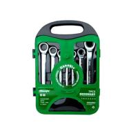 长鹿 7PCS 镜面两用棘轮扳手组套 7PCS