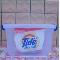 半透明收纳箱6.5L 无轮大号塑料储物箱内衣收纳箱食品箱玩具整理箱胶箱
