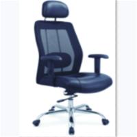 柳浩诚(LIUHAOCHENG)主管转椅HCY-J339黑色透气网、西皮坐垫